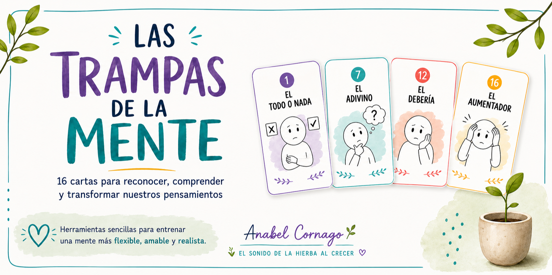 Imagen de producto para Baraja Las trampas de la mente