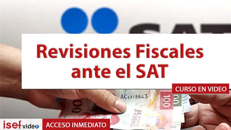 Imagen de producto para REVISIONES FISCALES ANTE EL SAT