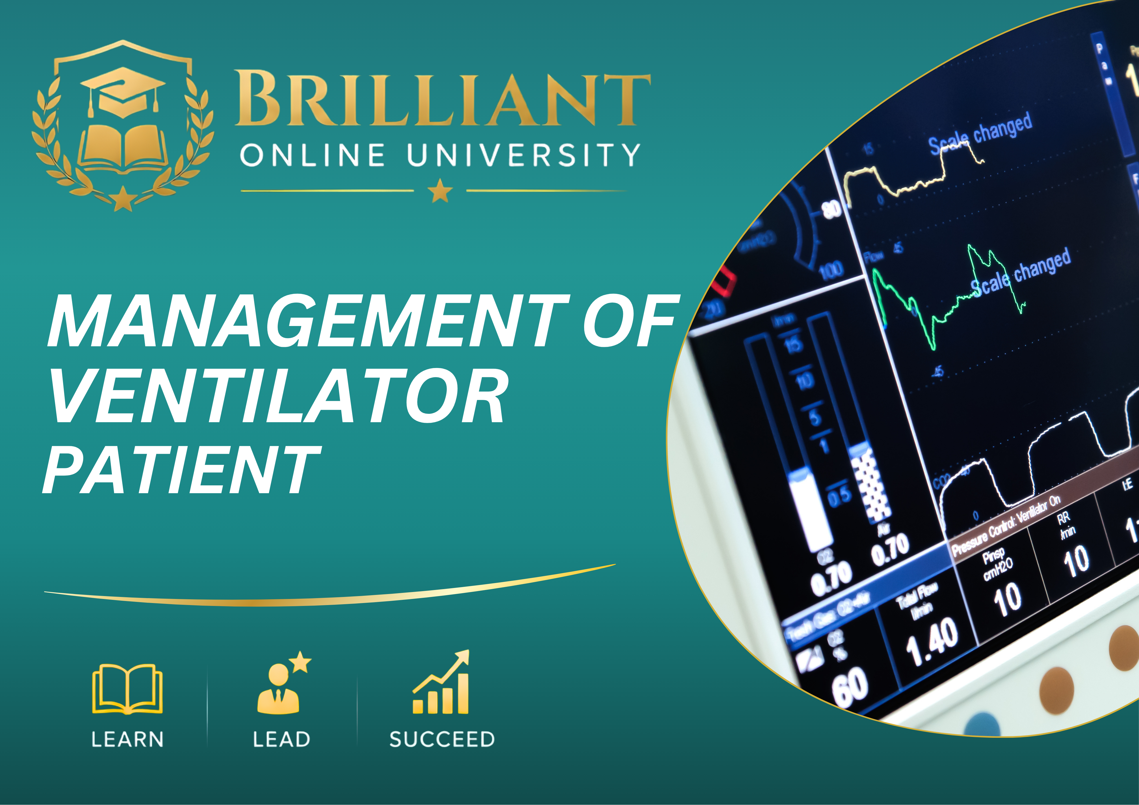 Product image for Management of Ventilator Patient