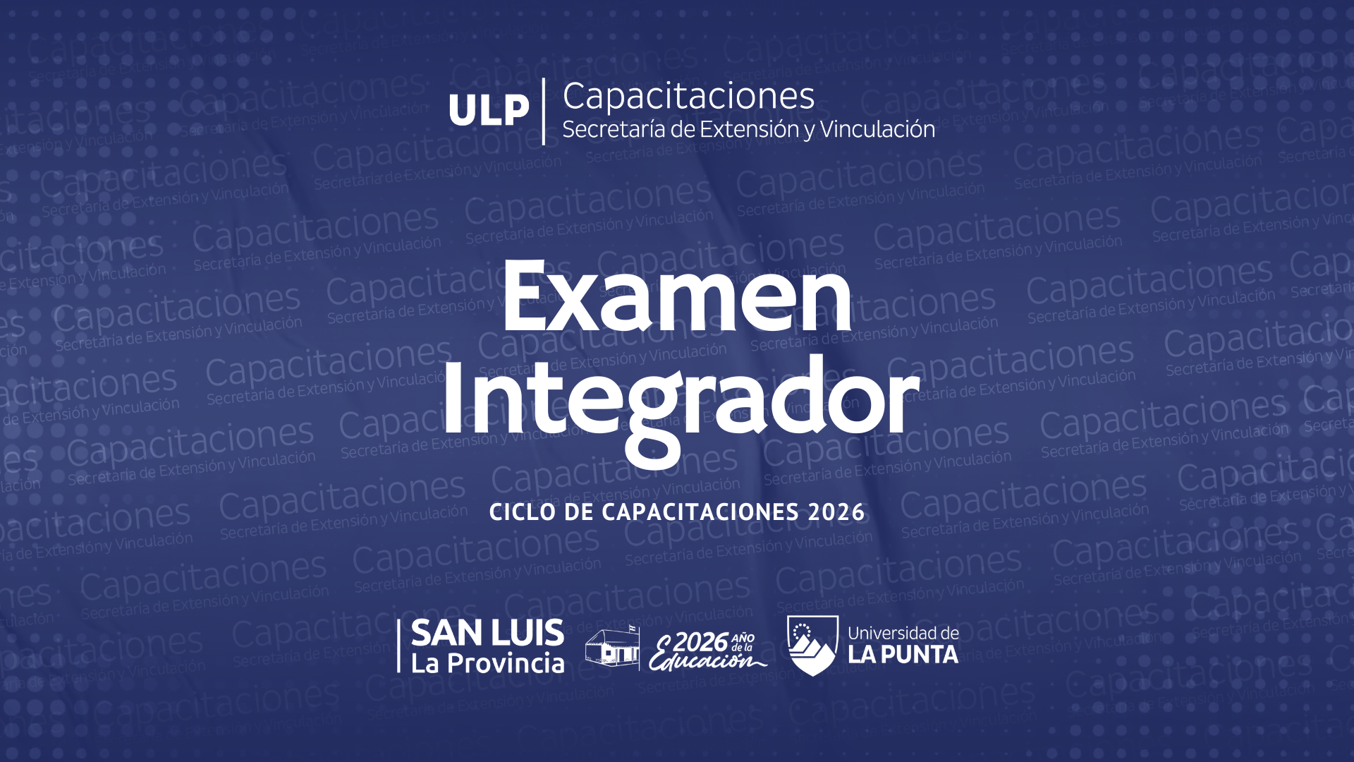 Imagen de producto para Examen Integrador Ciclo de Capacitaciones