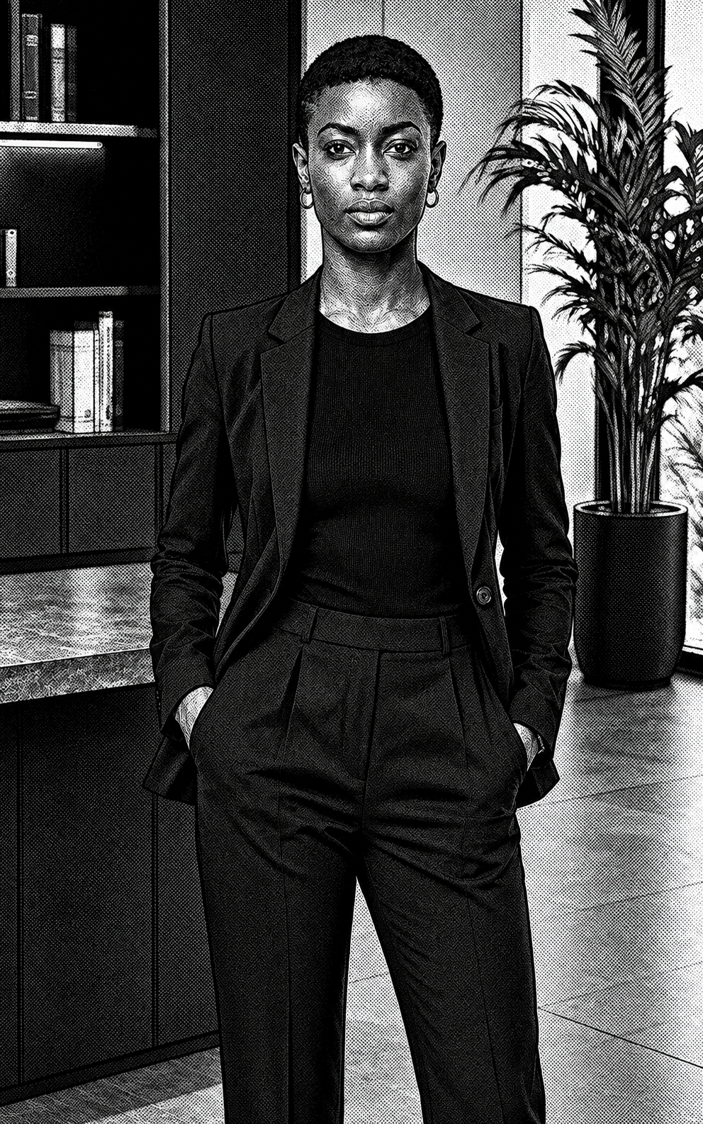 Tomi, one of the five women