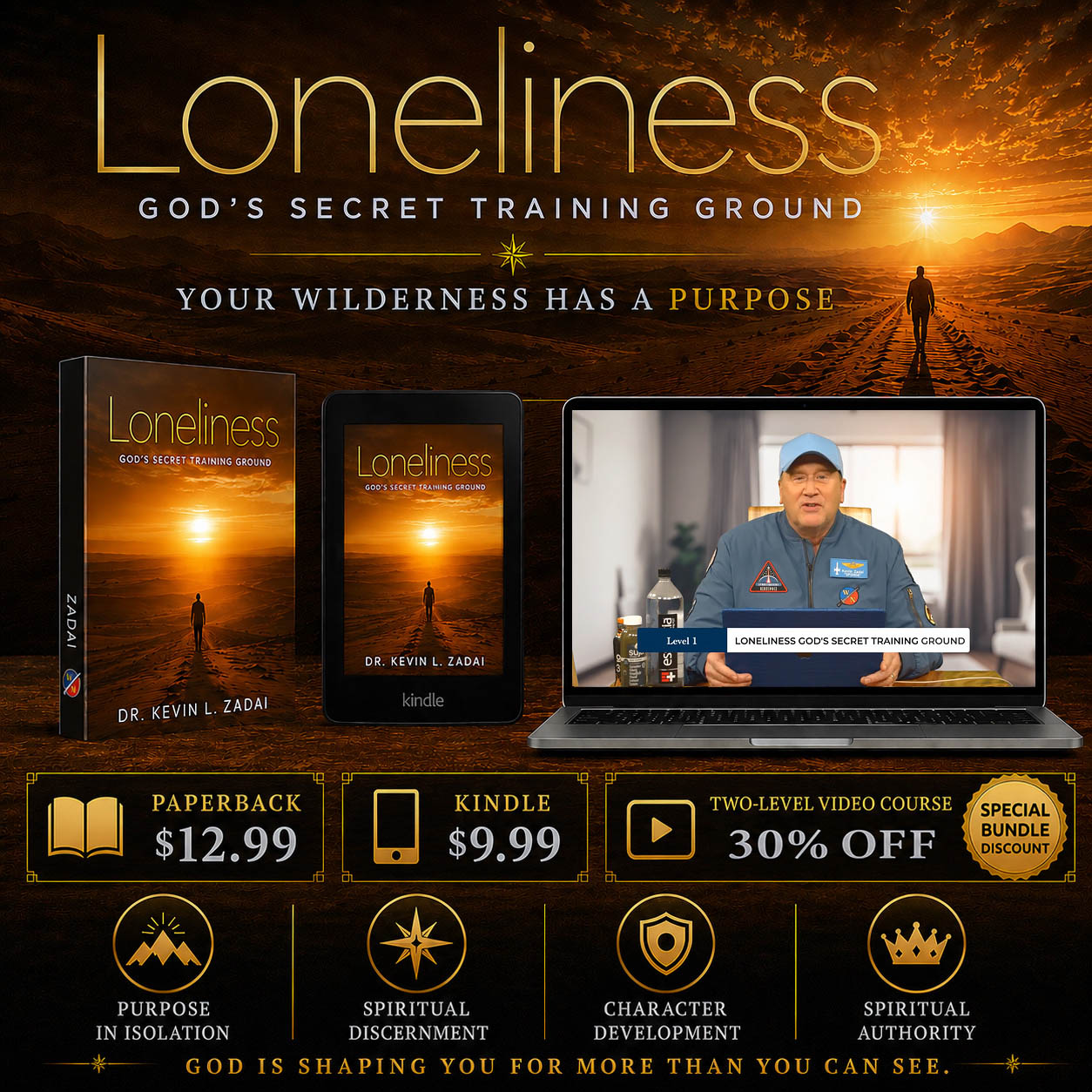 Loneliness - Gods Secret Training Ground - Promo Graphic