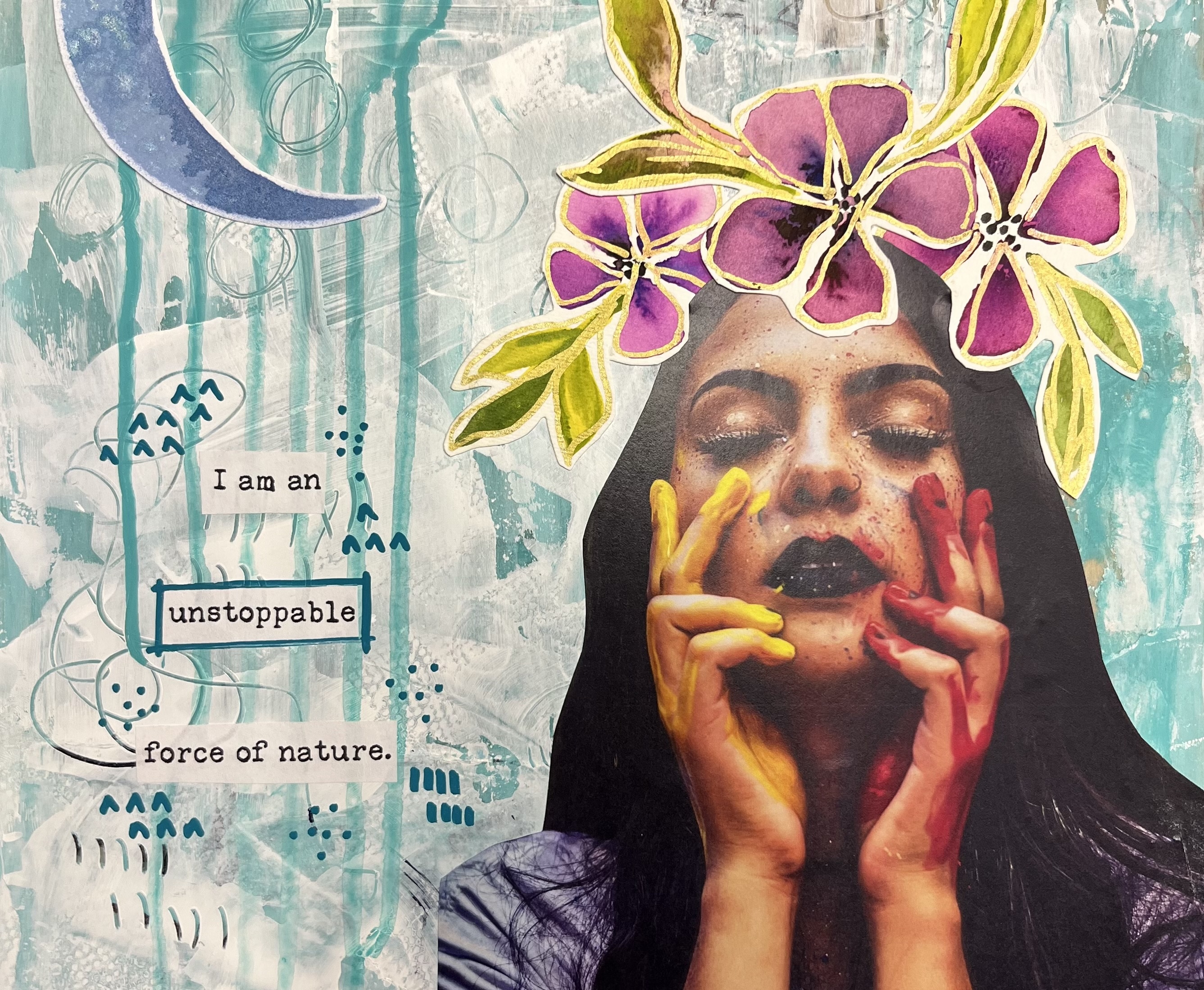 Product image for Art Journal Journey: Foundations & Backgrounds