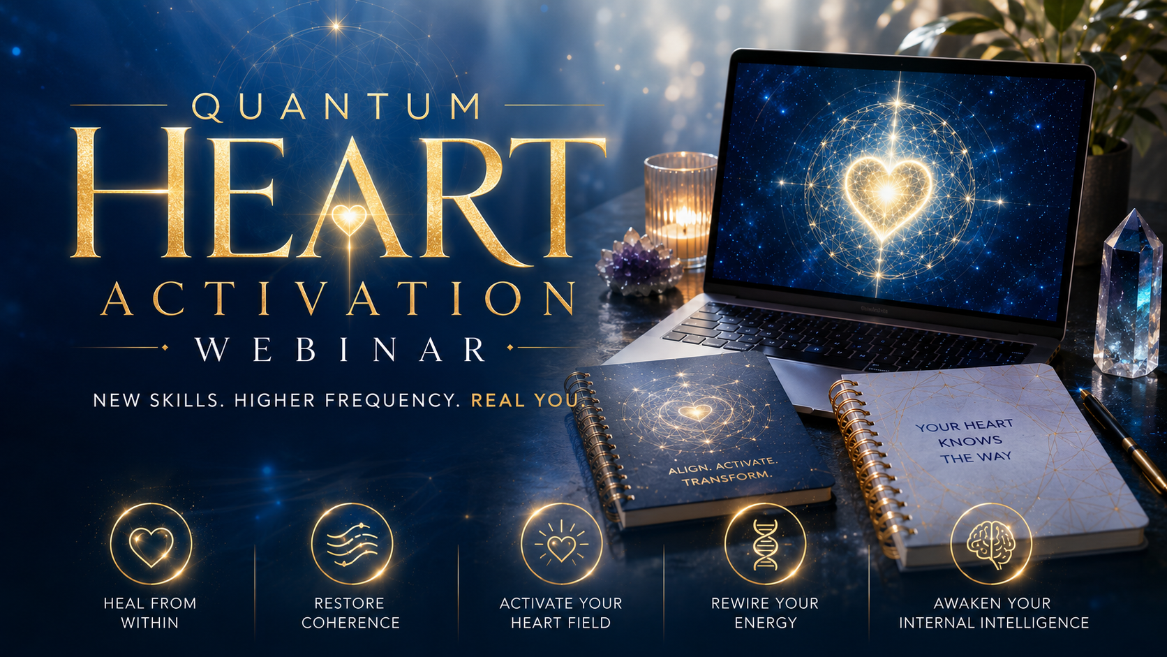 Product image for (FREE) Quantum Heart Activation Webinar 