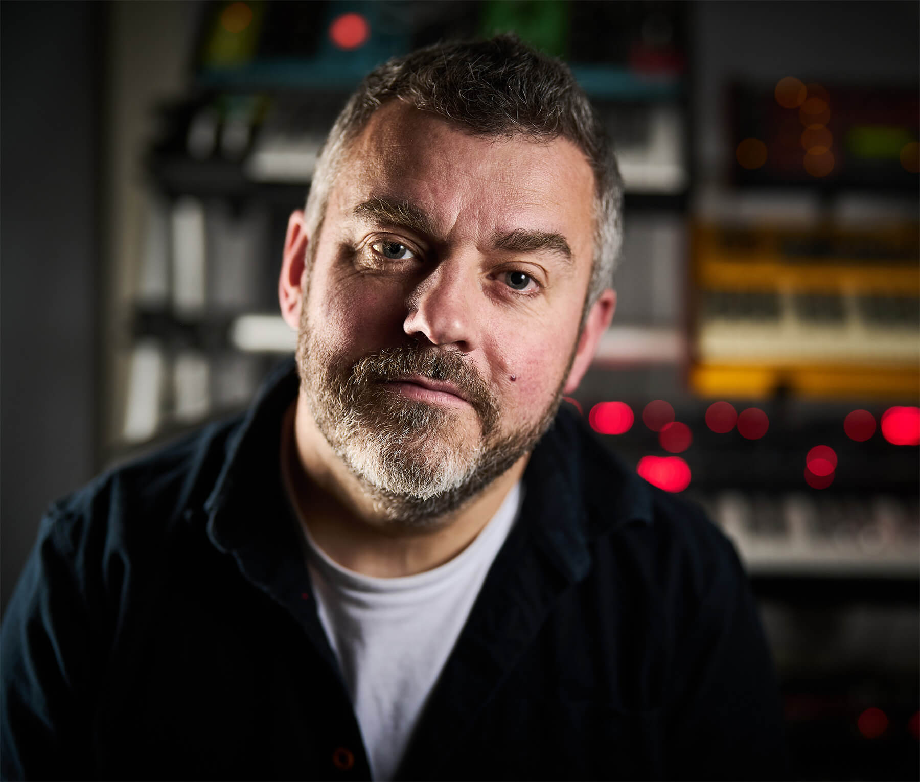 Jono Bucnahan in the studio