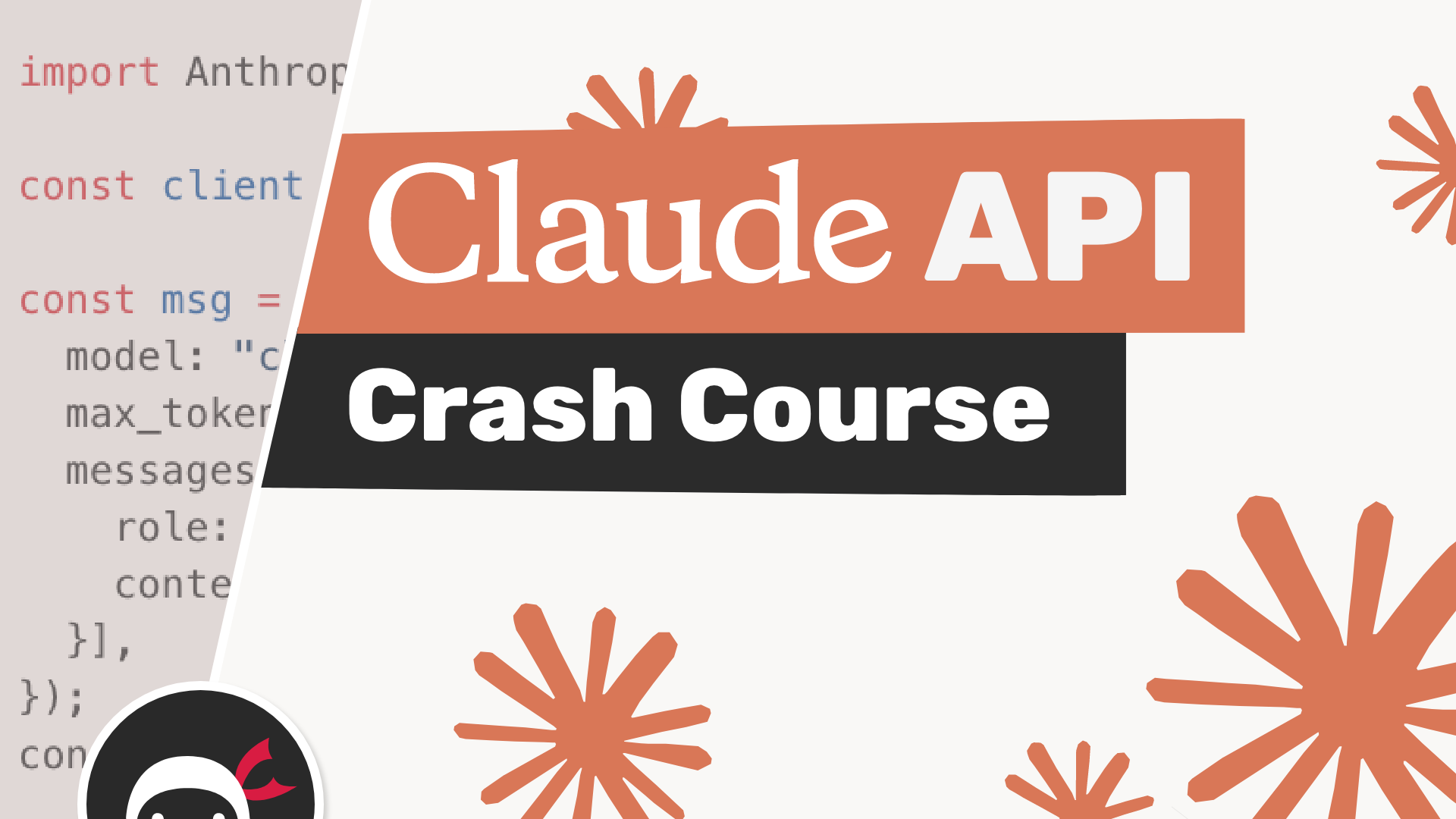Product image for Claude API Crash Course
