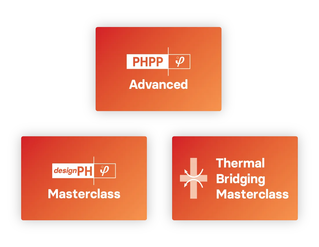 Product image for PHPP Advanced, designPH and Thermal Bridging Masterclasses