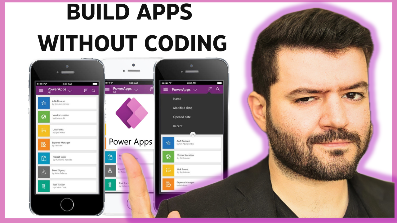Product image for Building Apps for Beginners Using Power Apps (No Coding App Development, Web Development, Web Design)