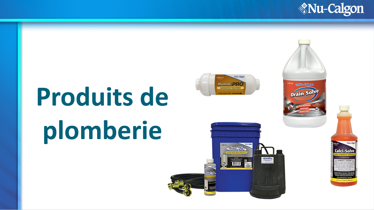 Product image for Plumbing Products (FRENCH)