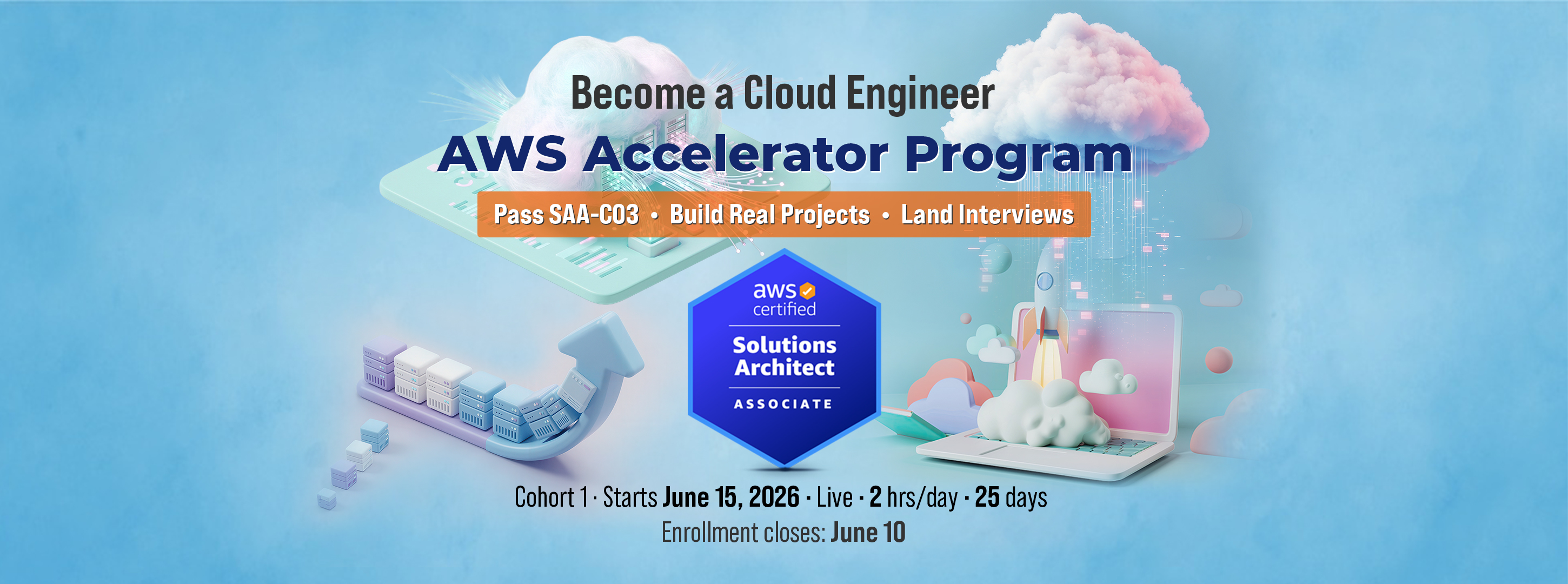 AWS Certified Solutions Architect SAA-C03 - Project Based Training