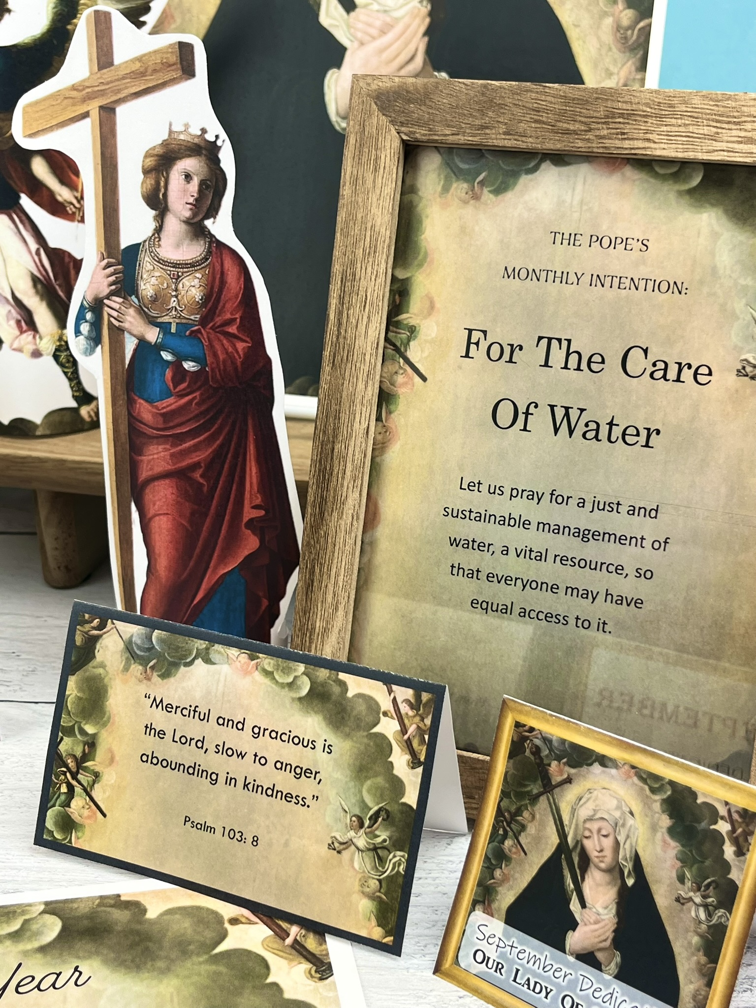 Home Altar Printables Example