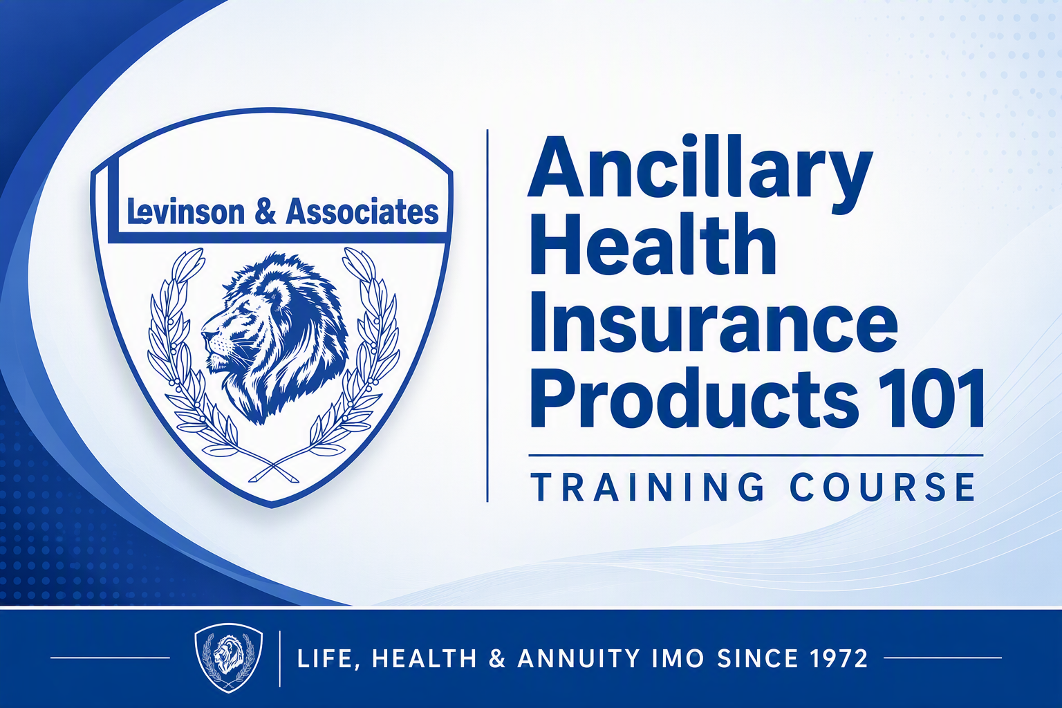 Product image for Ancillary Health Products 101 Training Course