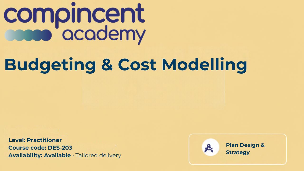Product image for Budgeting & Cost Modelling 