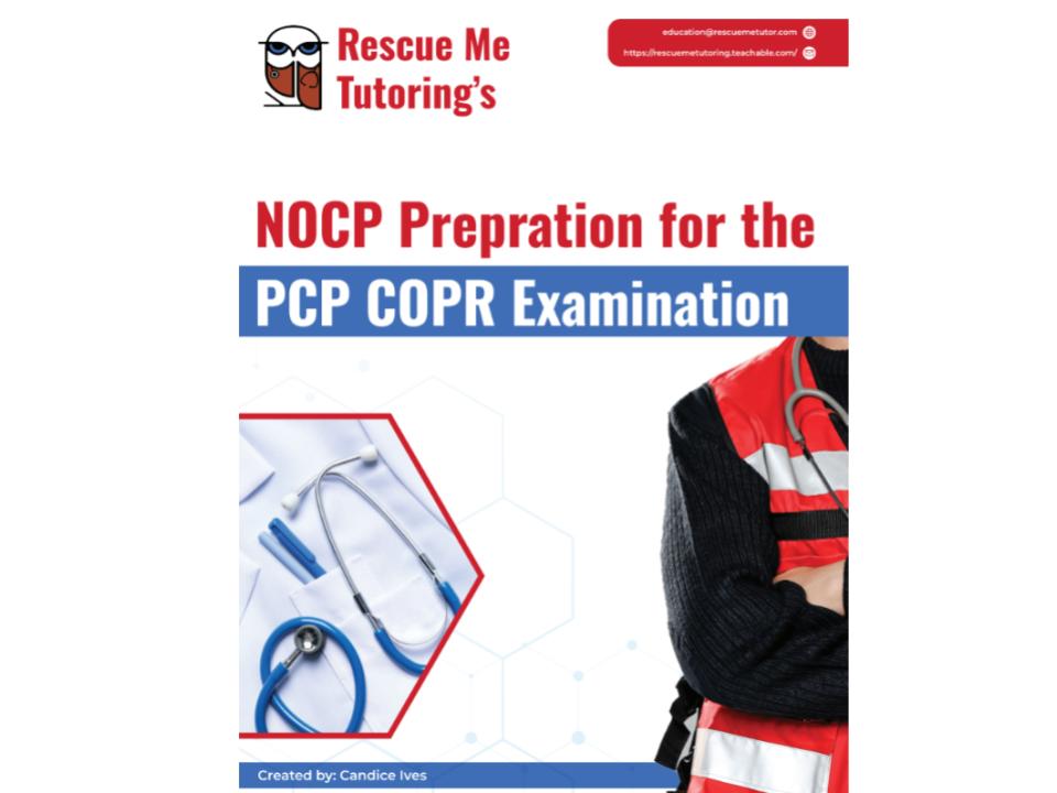 Product image for Pass The COPR: NOCP e-Book Prep Study Package