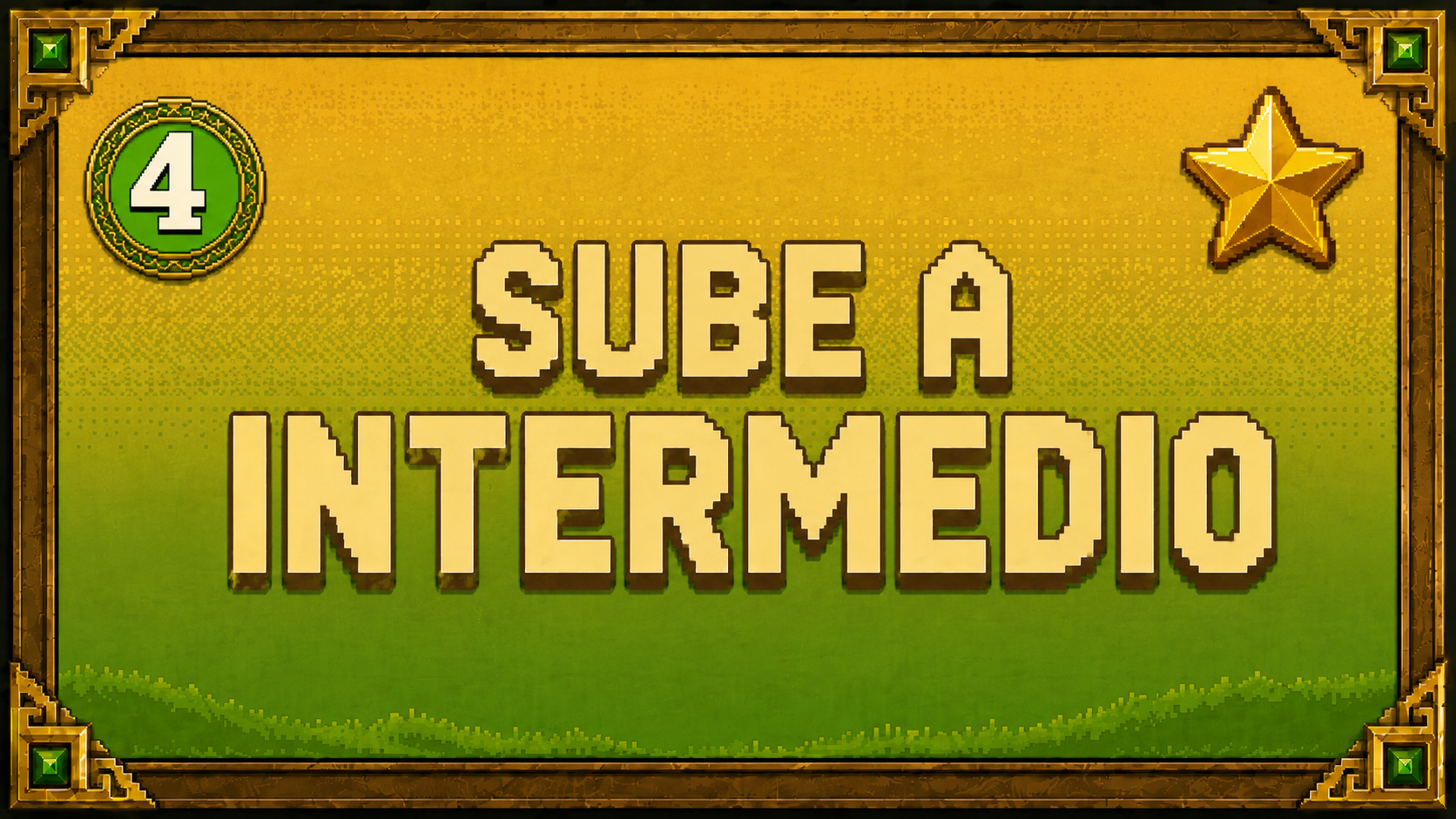 Imagen de producto para SUBE AL NIVEL INTERMEDIO (Deja de ser principiante)