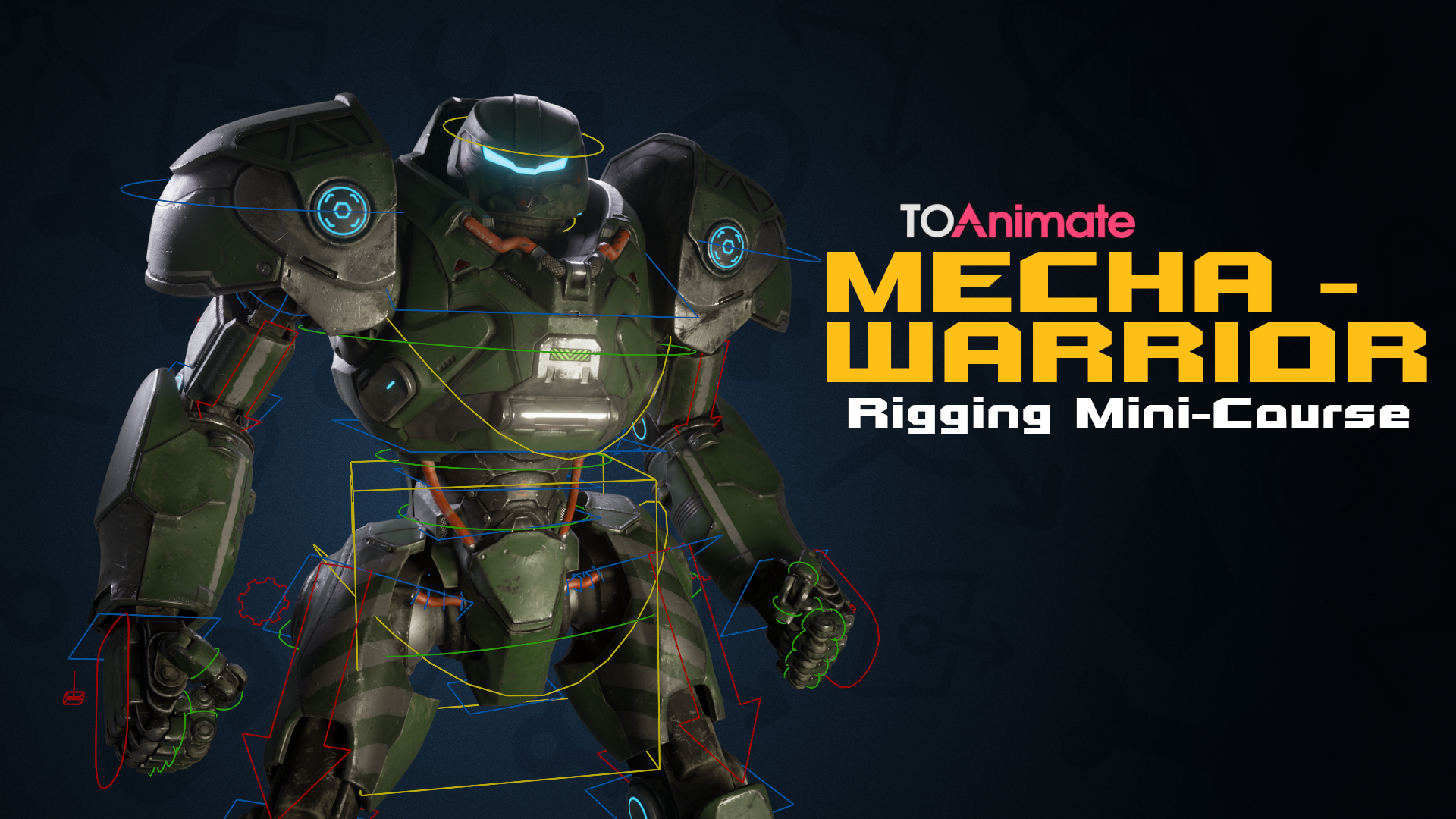 Product image for Mecha Warrior (Mini Rigging course)