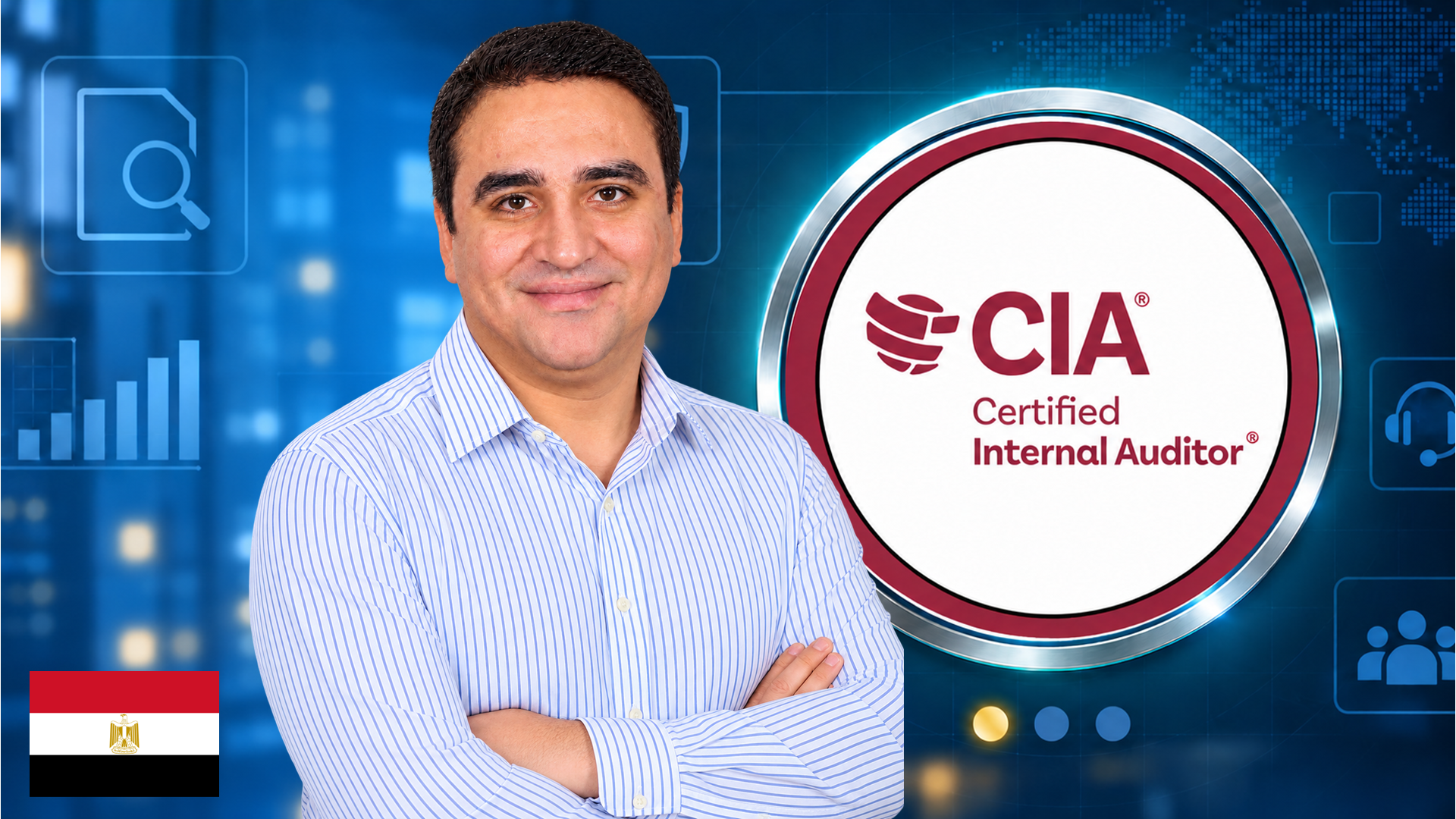 Product image for دورة CIA بالعربية | شهادة المدقق الداخلي المعتمد - جميع الأجزاء