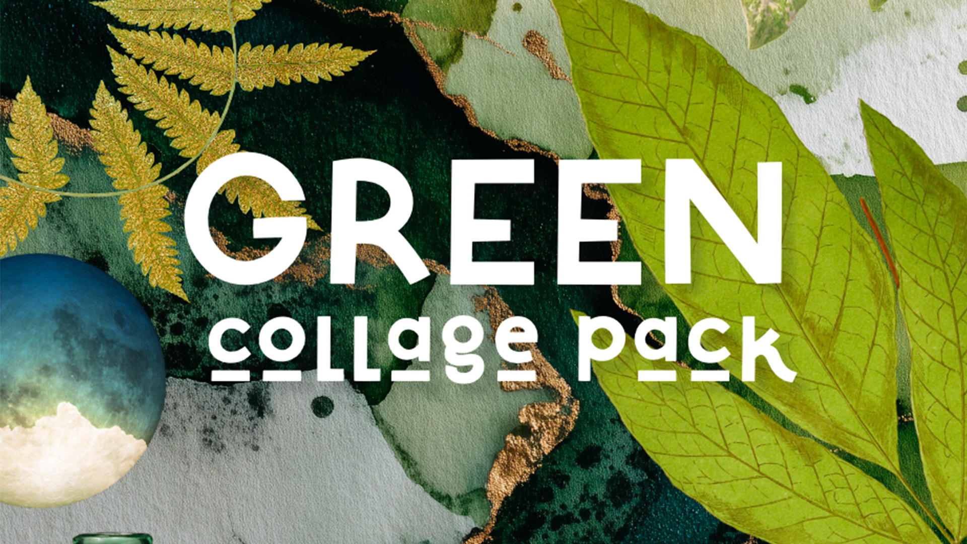 Product image for Green Collage Pack {NEW}