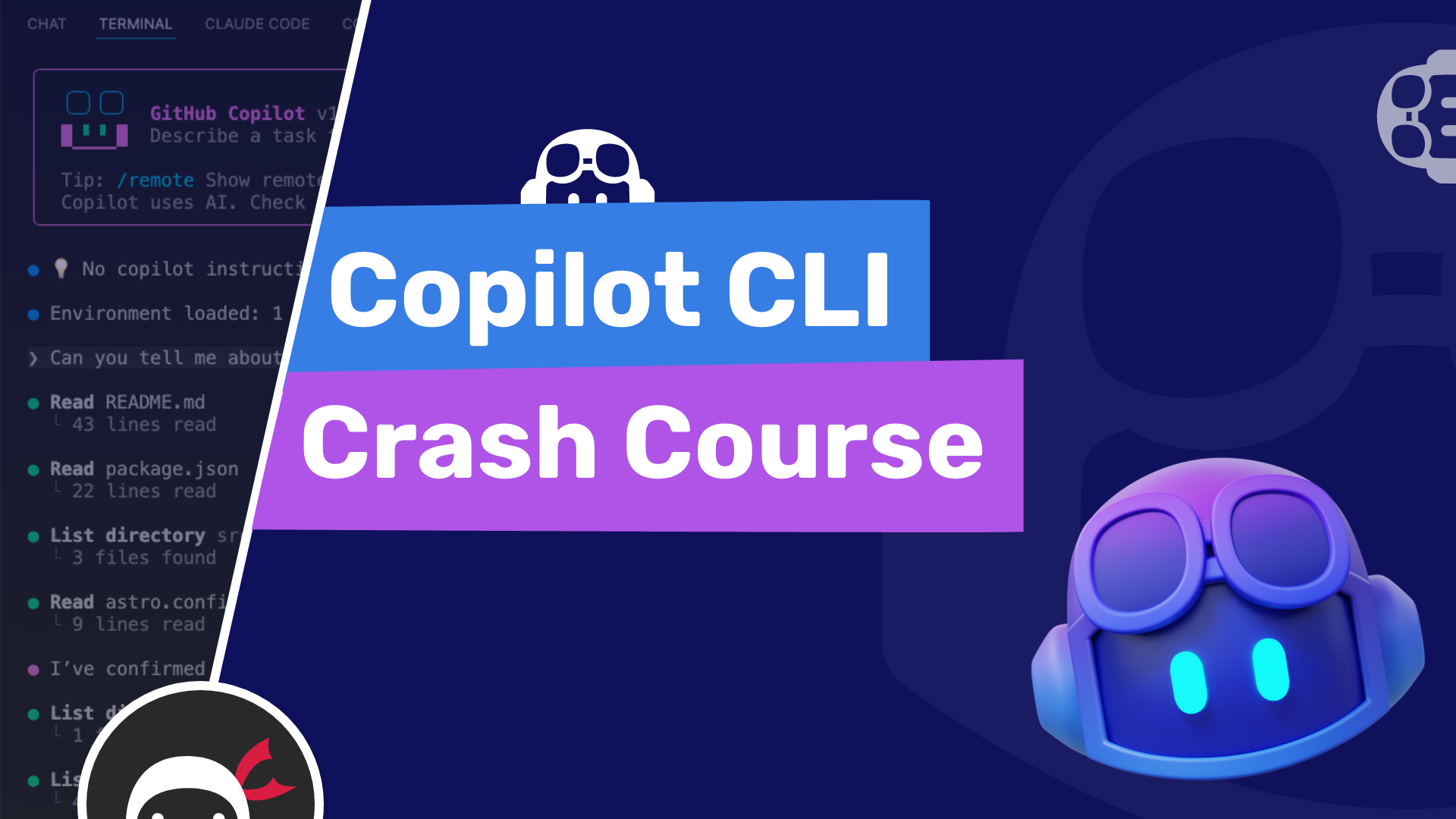 Product image for Copilot CLI Tutorial