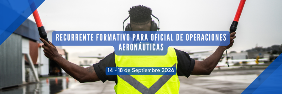 Product image for Recurrente formativo para oficial de operaciones aeronáuticas 2026