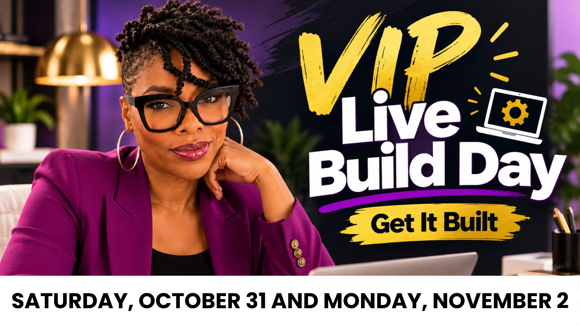 Product image for October VIP Day Live