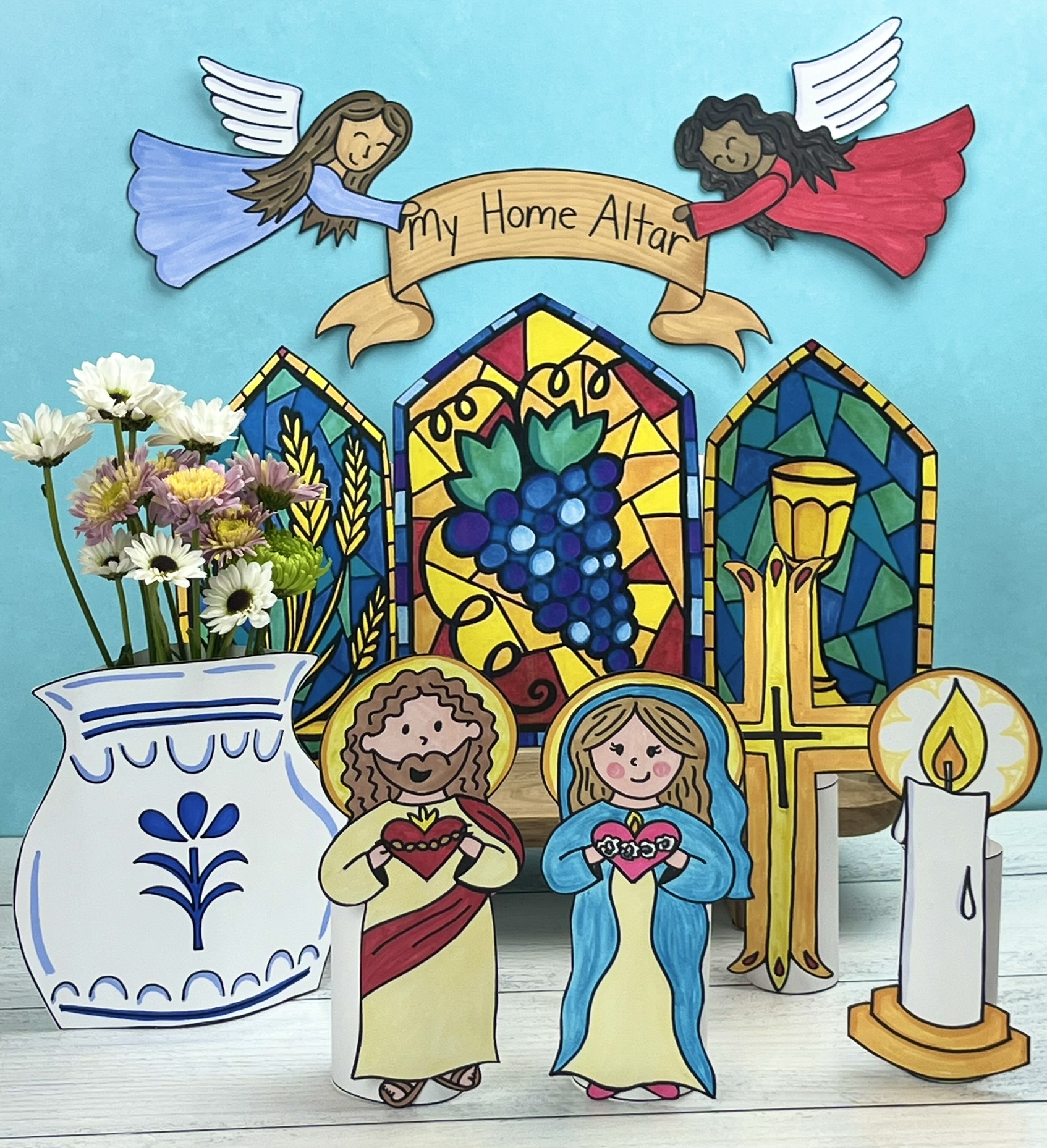 August 2025 Home Altar Printables