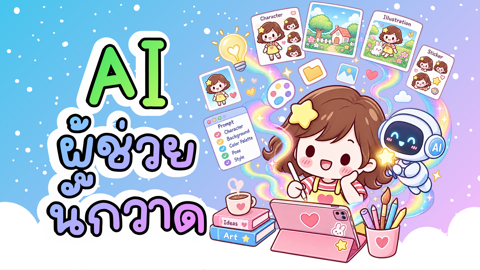 Product image for AI ผู้ช่วยนักวาด
