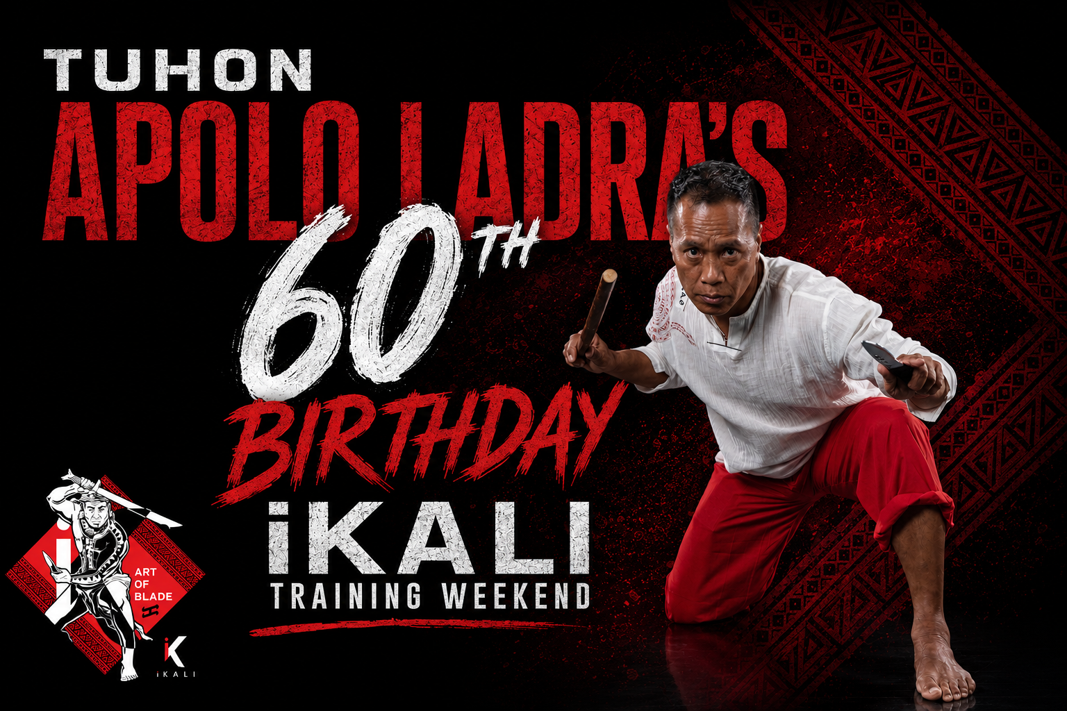 Product image for Tuhon Apolo's 60th Birthday Weekend Recap
