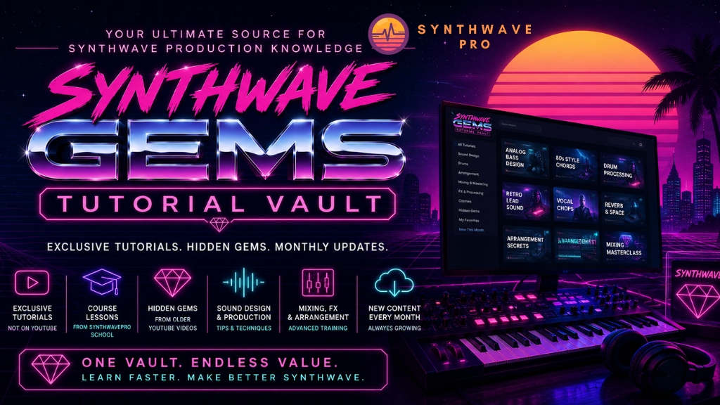 Product image for Synthwave Gems | Monthly Tutorials