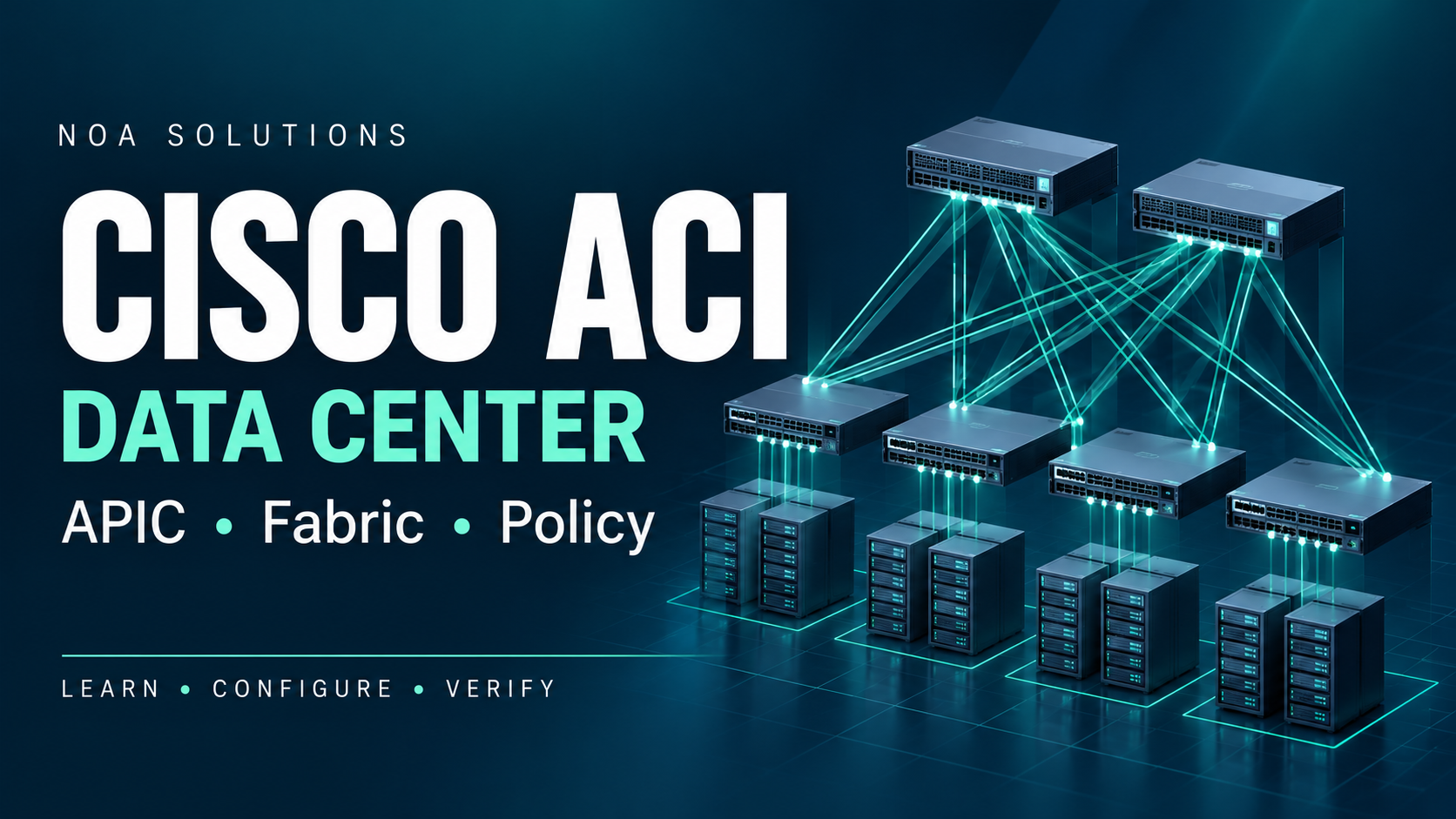 Product image for Cisco ACI Masterclass 2026 — APIC, Tenants, EPG, Contracts & L3Out | Hands-On Lab Course by Triple CCIE