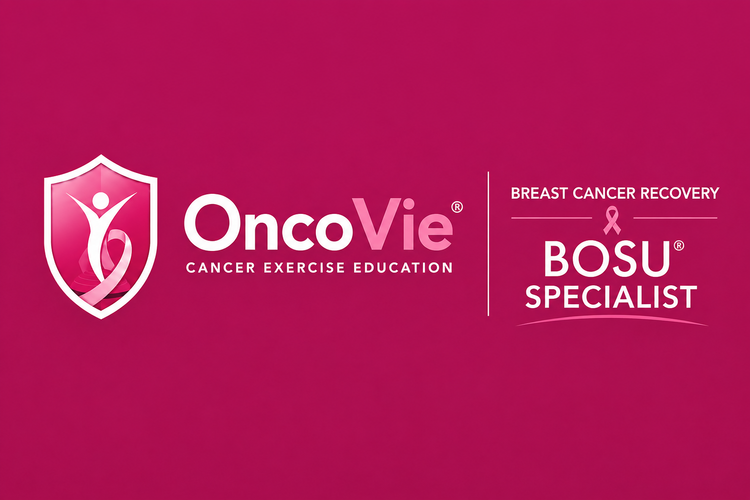 Product image for OncoVie® Breast Cancer Recovery BOSU® Specialist Advanced Qualification