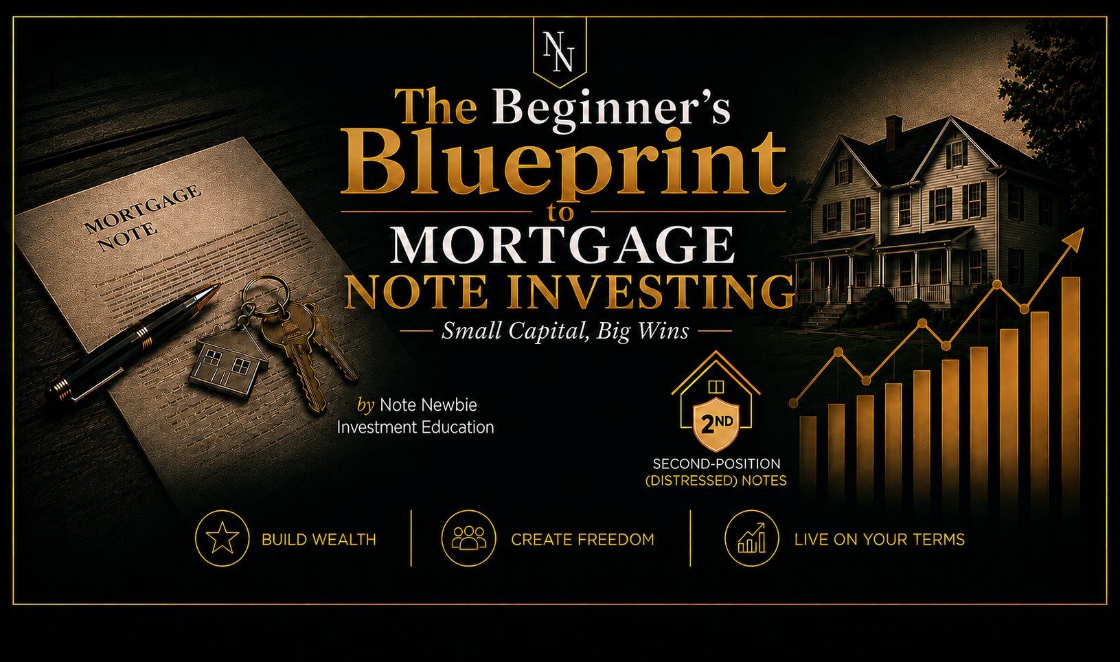 Product image for The Beginner's Blueprint to Mortgage Note Investing