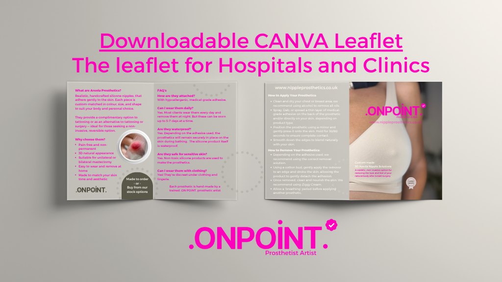 Product image for Leaflets Template .ON POiNT. Prosthetics *Customer & Clinical