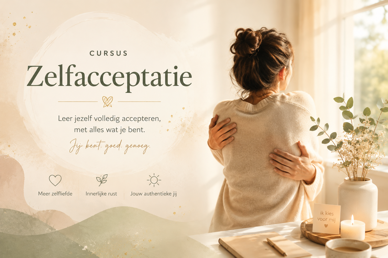 Productafbeelding voor Microcursus: Zelfacceptatie in 3 Stappen
