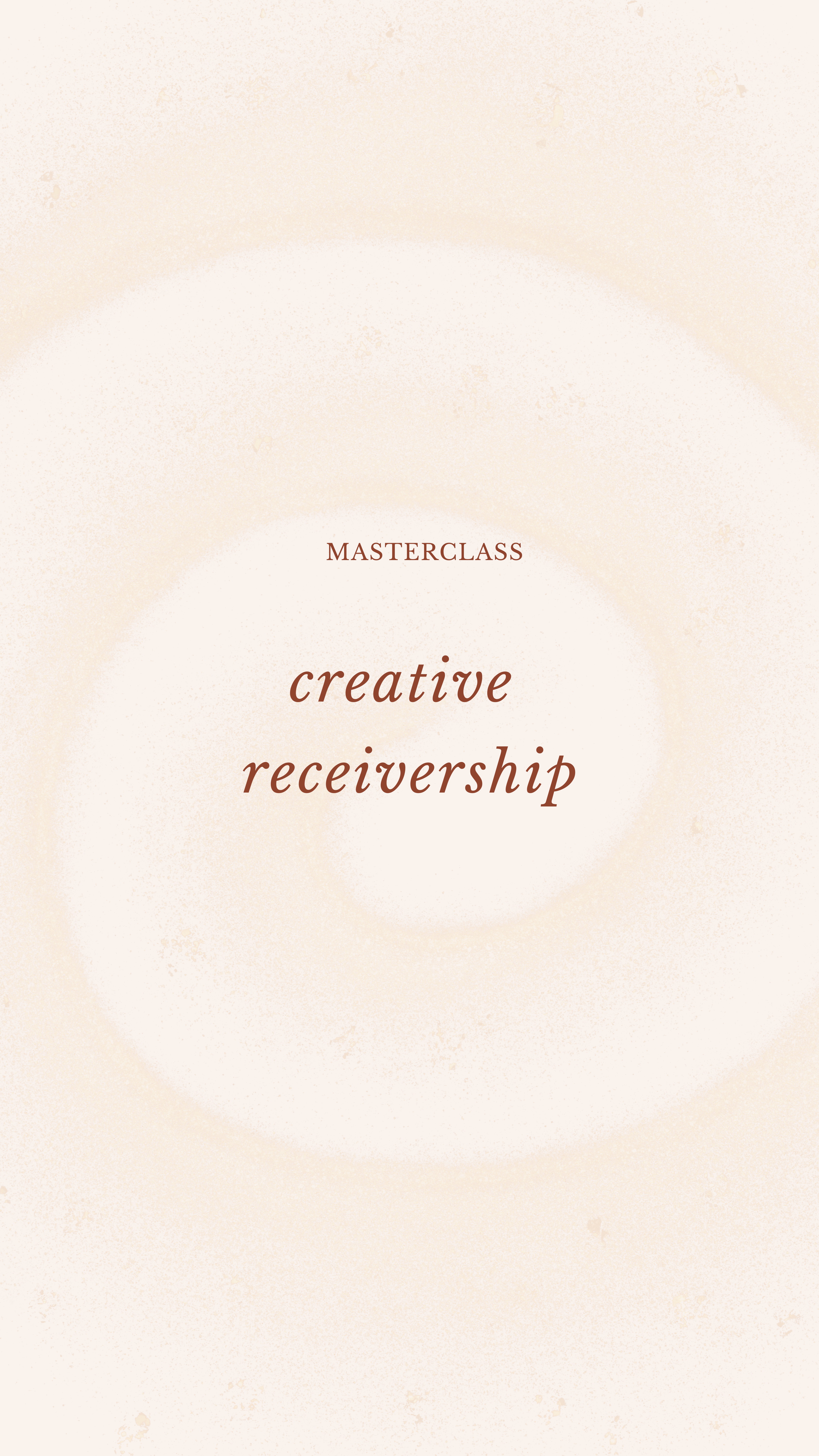 Product image for Creative Receivership: Masterclass