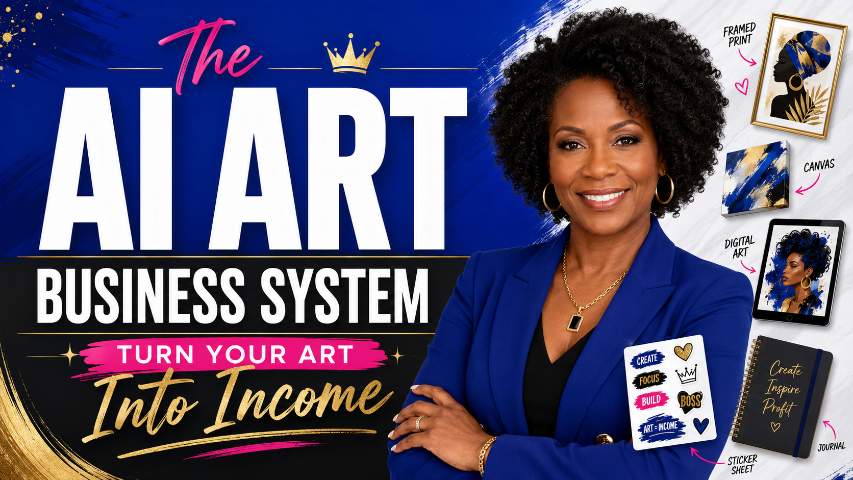 Product image for The AI Art Business System