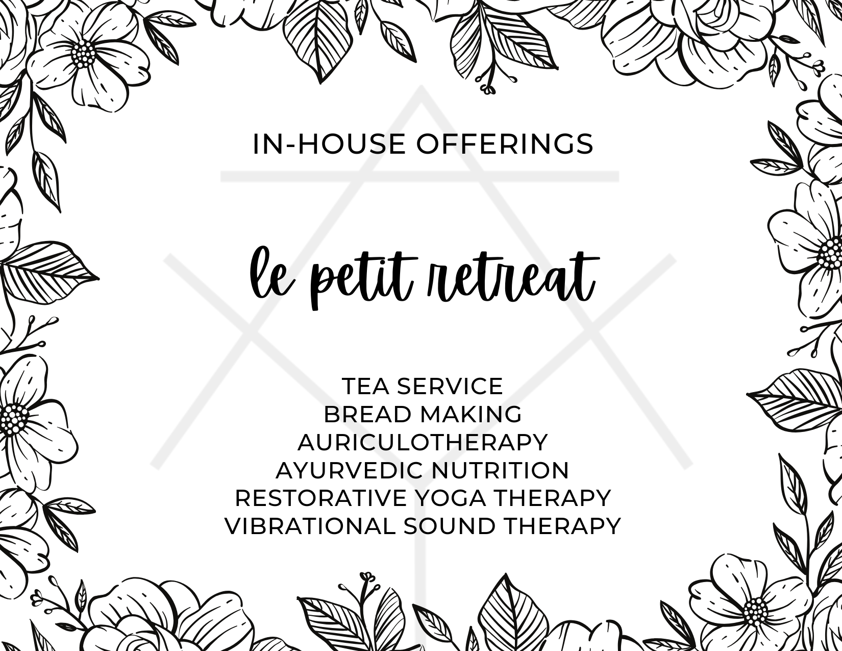 Product image for le petit retreat