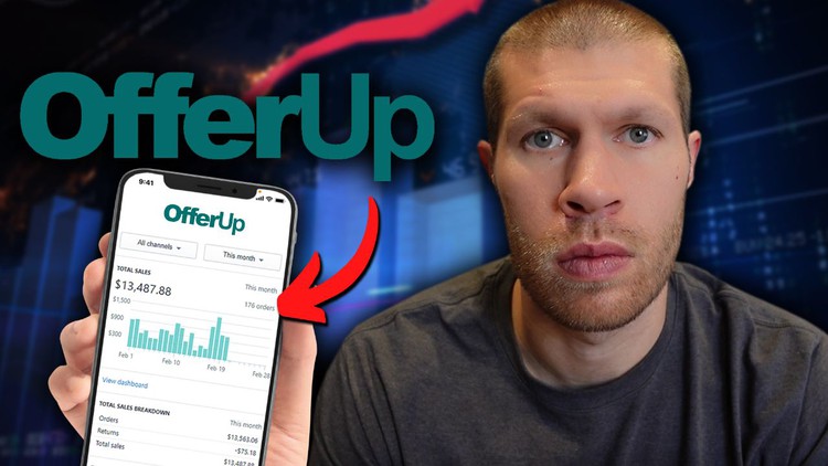 Product image for How to Dropship on Offerup (The Perfect Side Hustle)