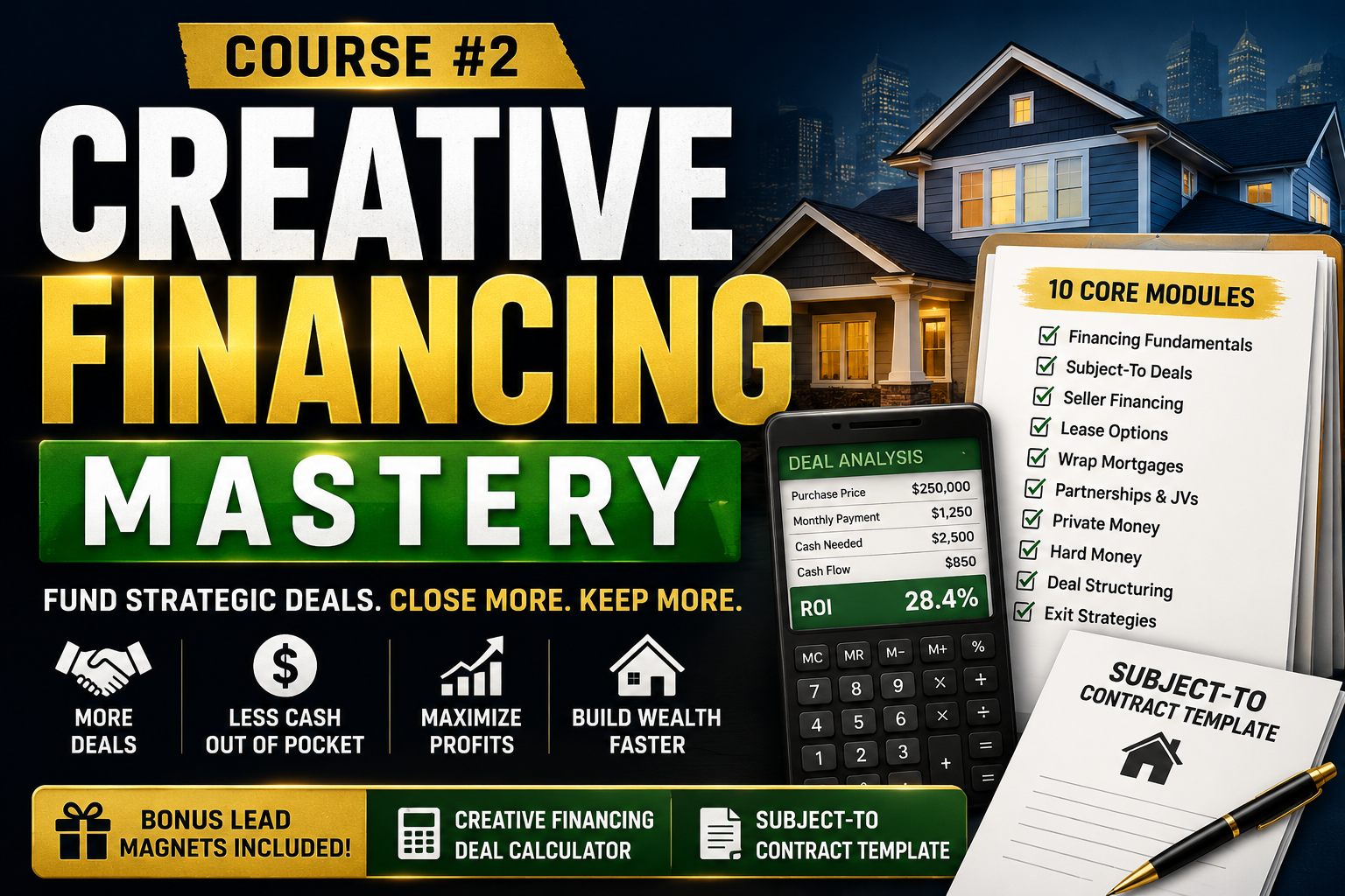 Product image for Creative Financing Mastery