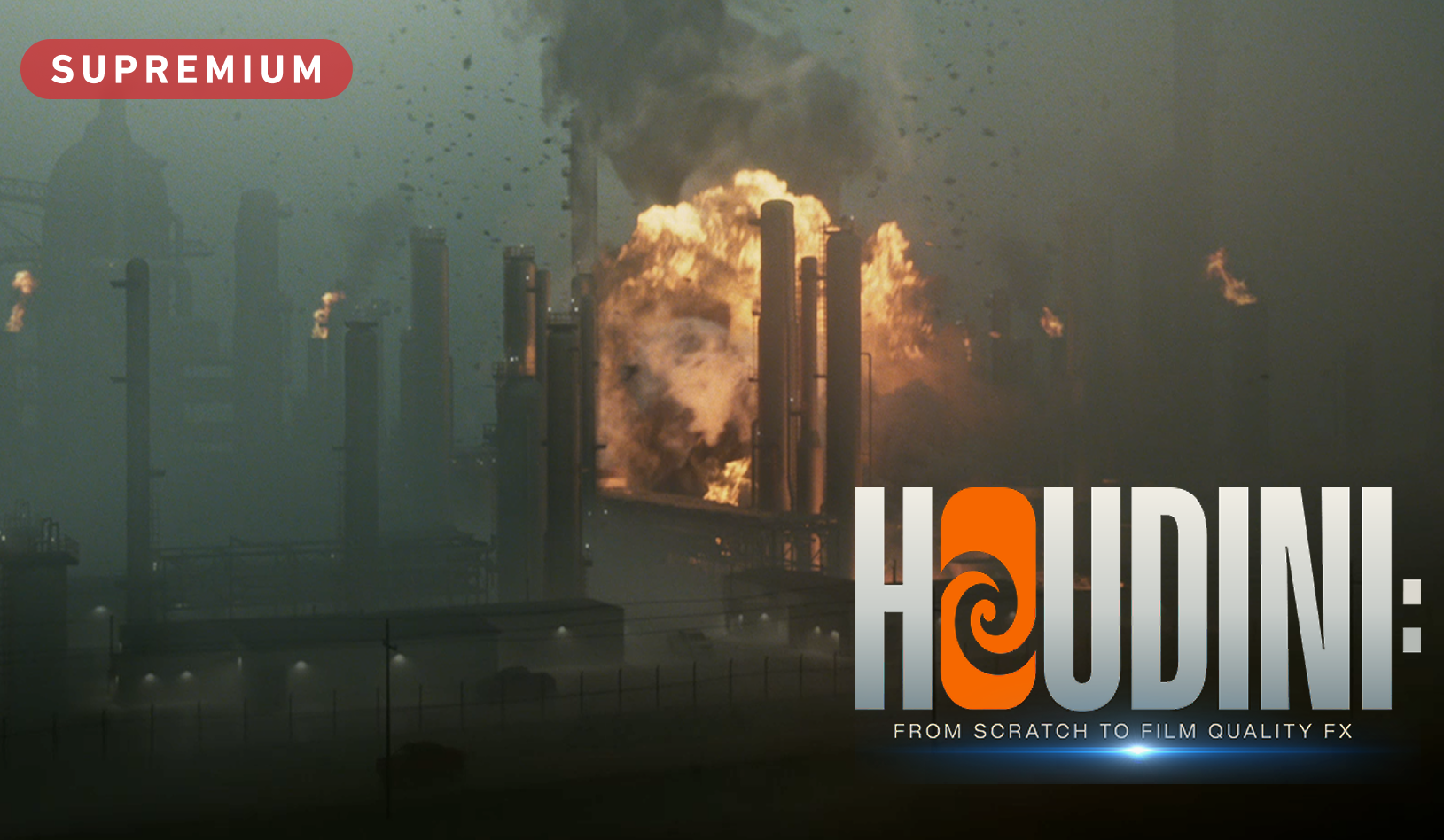 Product image for Houdini From Scratch to Film-Quality FX ( Supremium )