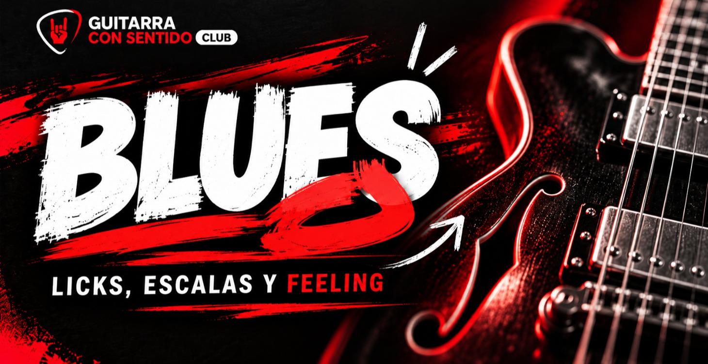 Imagen de producto para Curso de Guitarra Blues