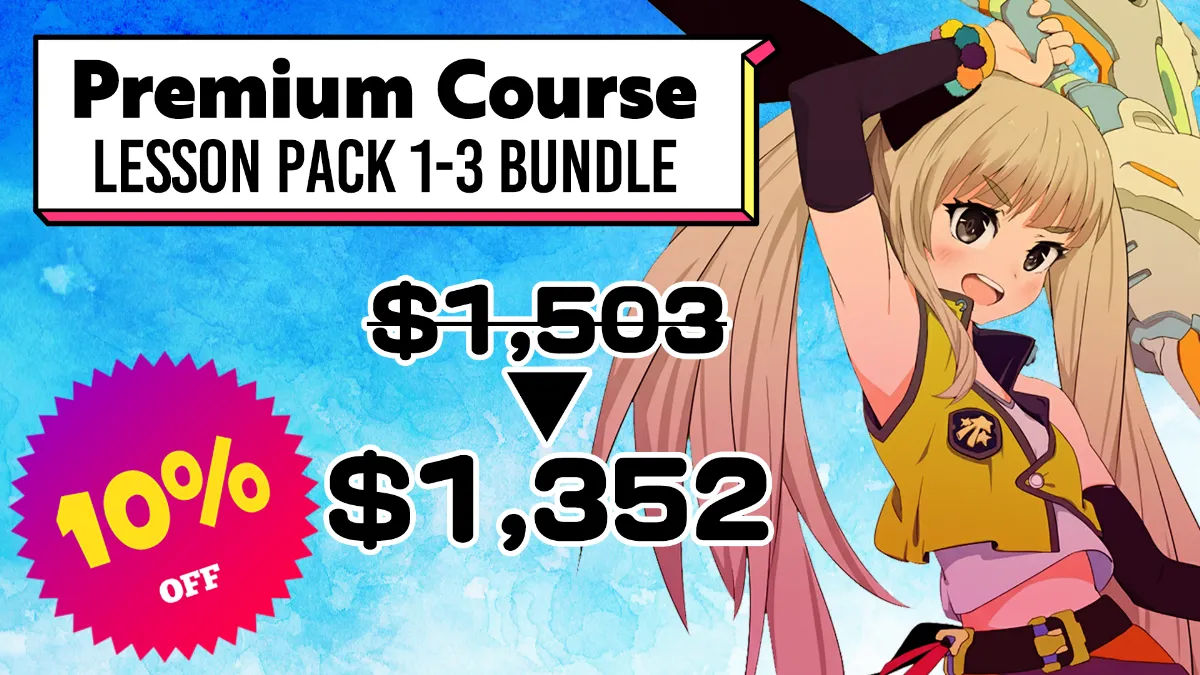 Product image for Premium Course Lesson Pack 1-3 Bundle