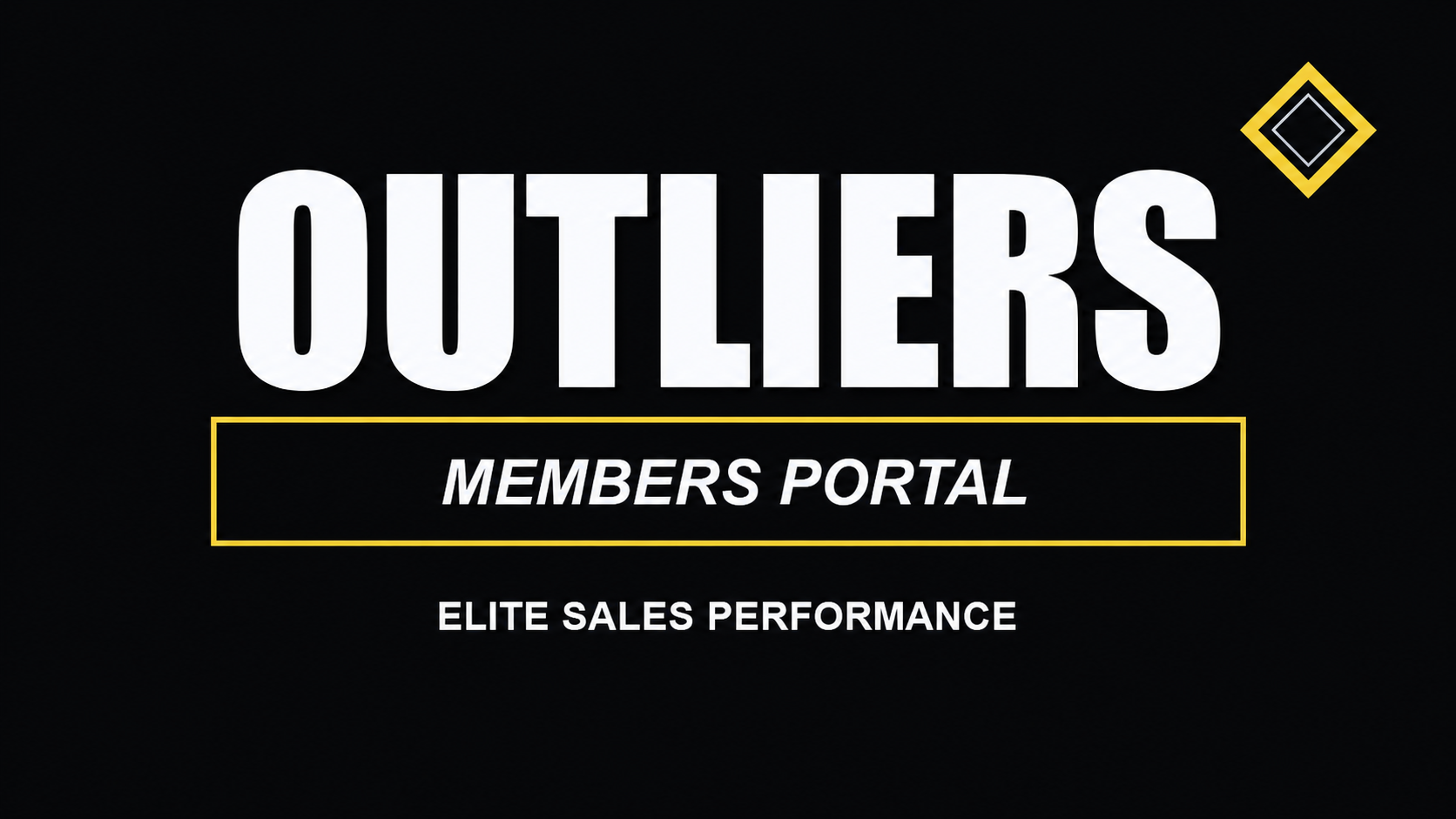 Product image for OUTLIERS Membership