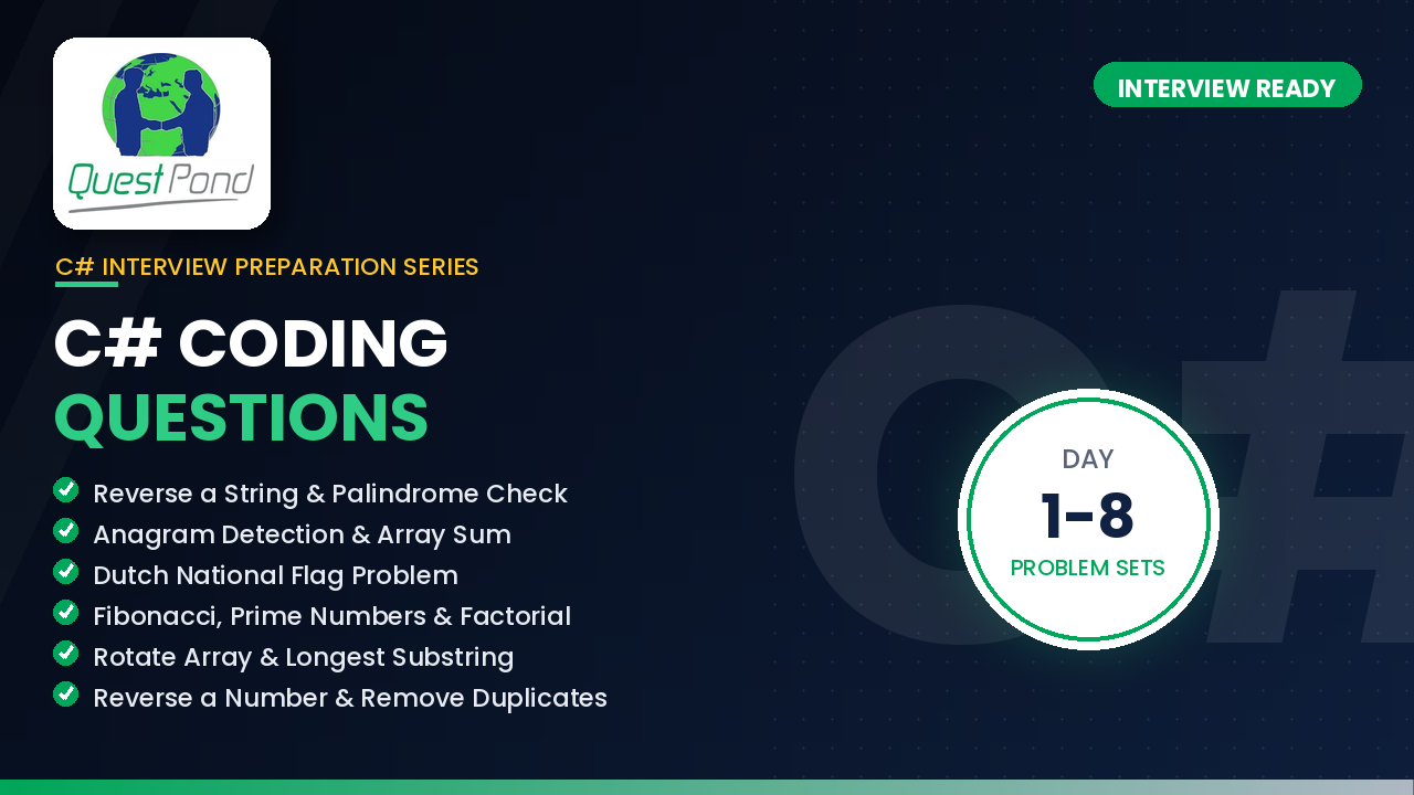 Product image for C# Coding Questions Training Recordings