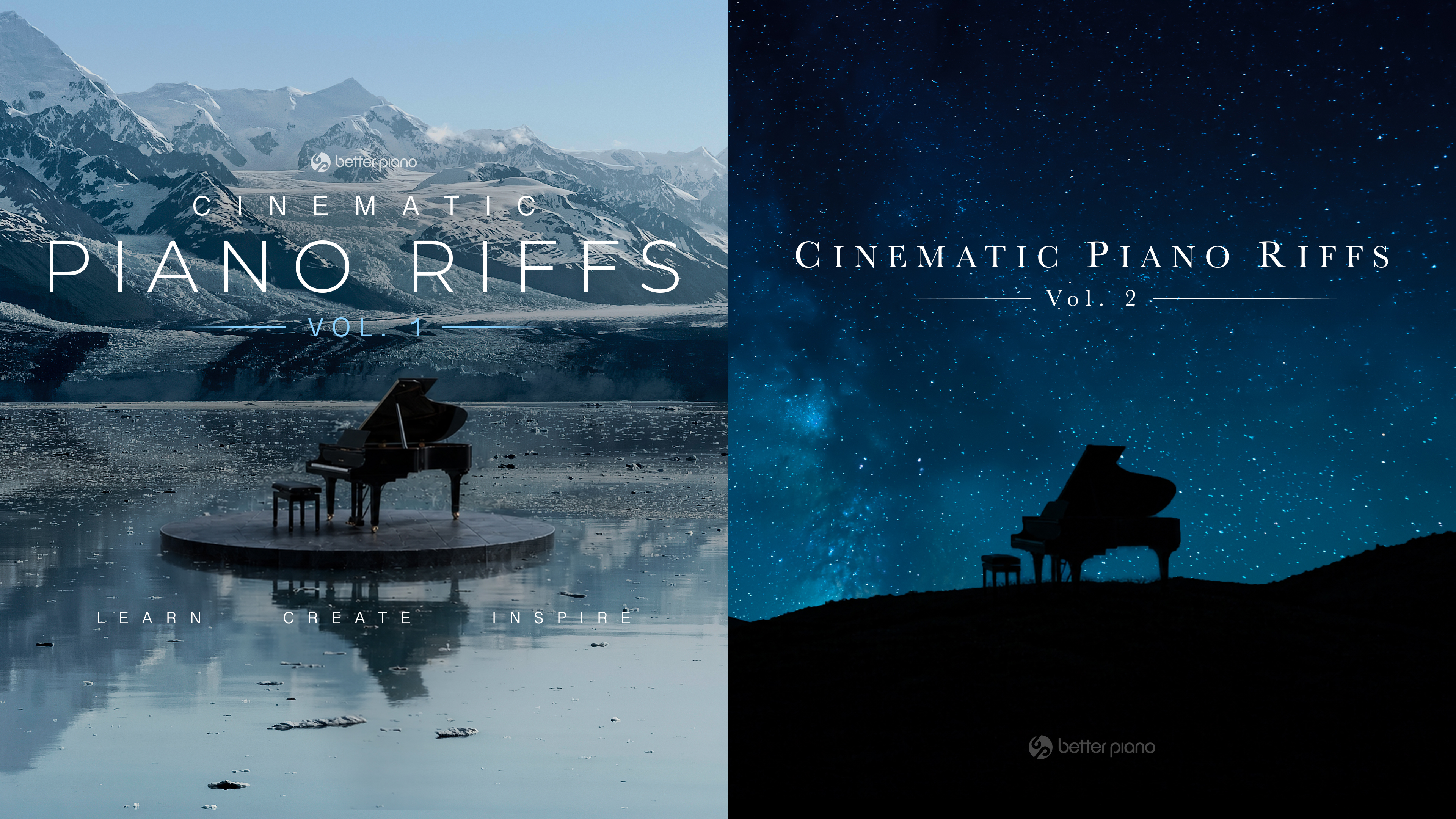 Product image for Cinematic Piano Riffs - Volumes 1 & 2 Bundle