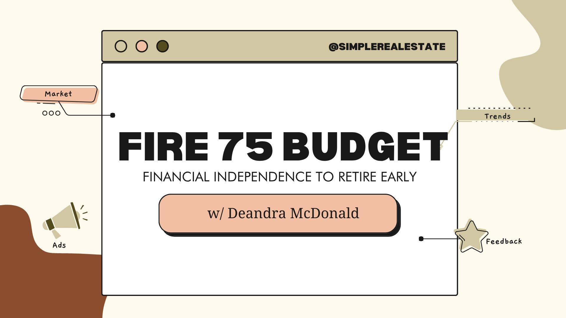 Product image for FIRE 75: Budget Template