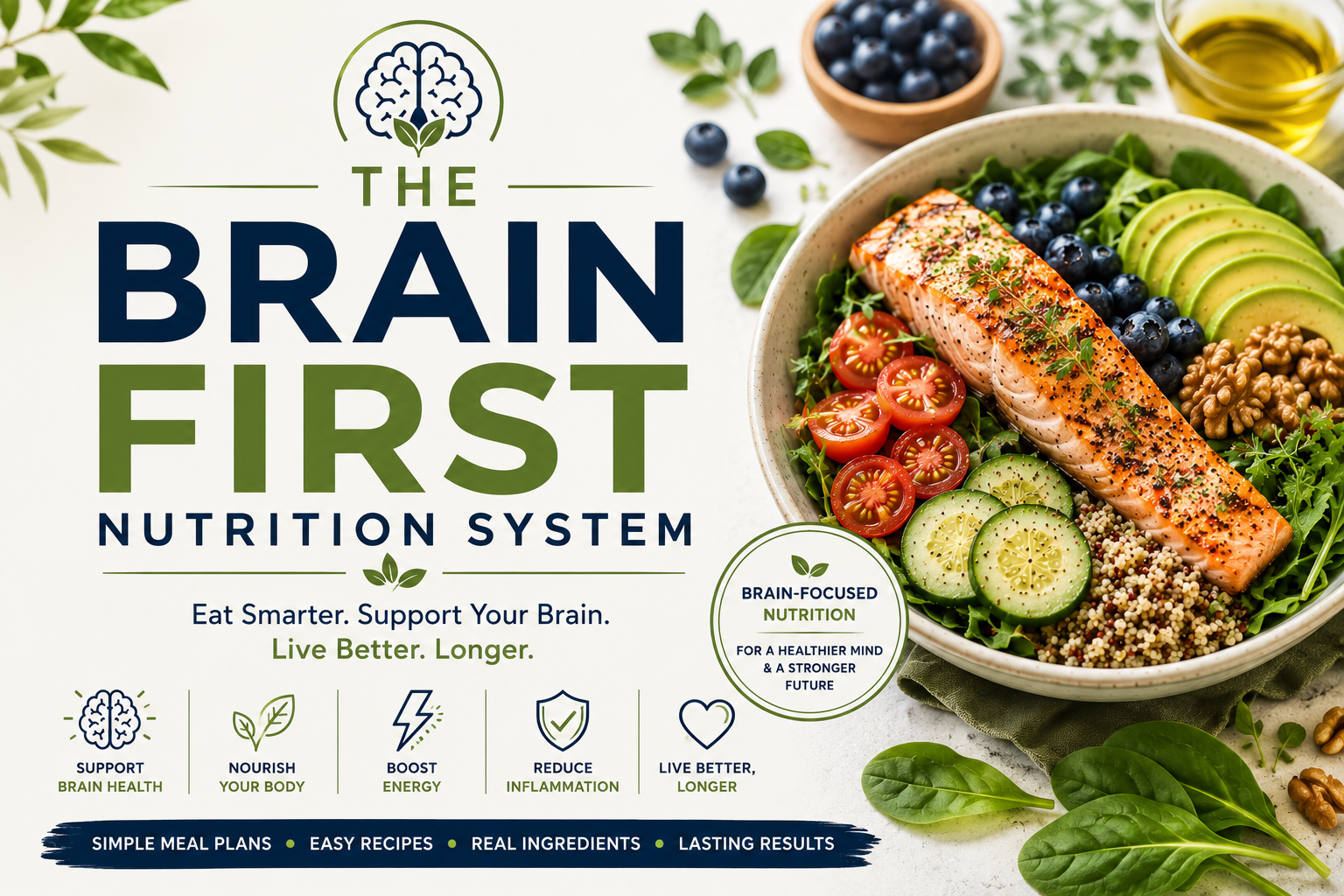 Product image for The Brain First Nutrition System 