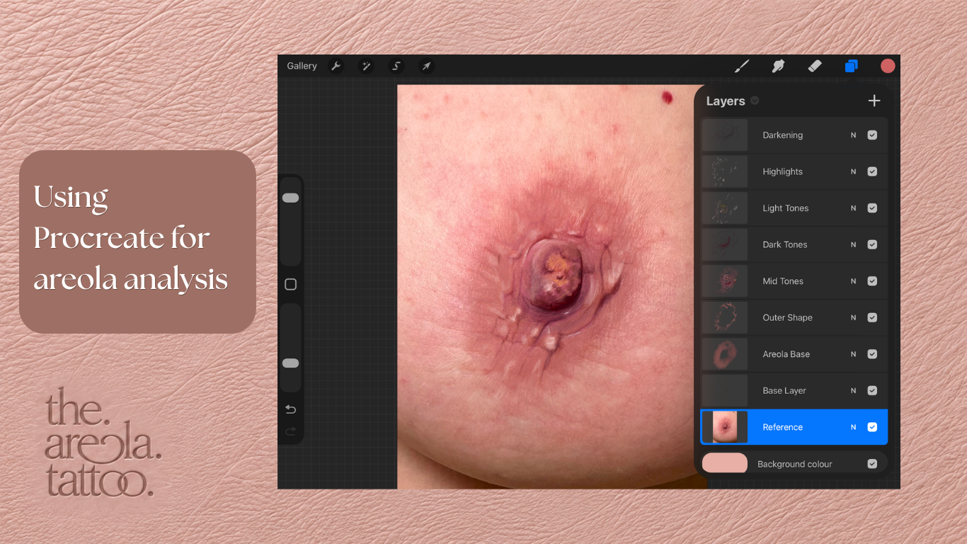 Product image for Procreate Analysis - Areola Tattooing
