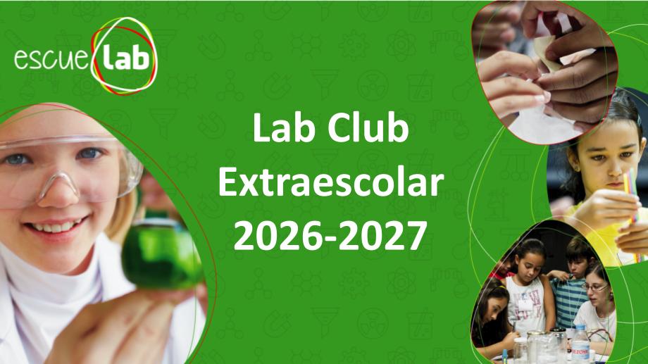 Imagen de producto para LAB CLUB - CLUB DE CIENCIAS EXTRAESCOLAR CURSO 2026-2027