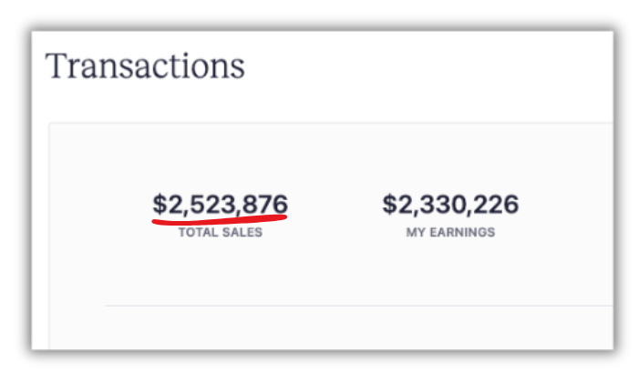 Proof of Sales